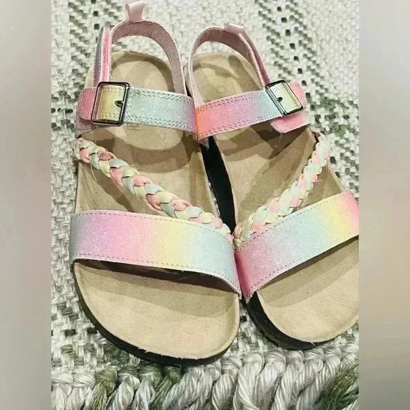 Oshkosh B'Gosh Toddler Girls Faith Sandals SIZE 3 new no tags - Picture 1 of 8